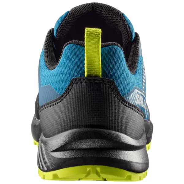  Детски обувки SALOMON OUTSCAPE WATERPROOF L49212500 MYKONOS BLUE/BLACK/ACID LIME 