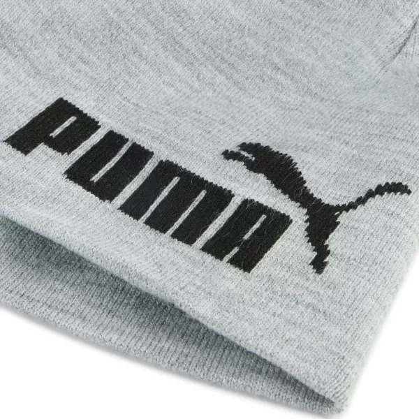  капачка PUMA ESS MID CROWN CUFFLESS BEANIE 026411-02 LIGHT GRAY HEATHER/ СВЕТЛО СИВО ХЕДЪР/ПУМА ЧЕРНО 