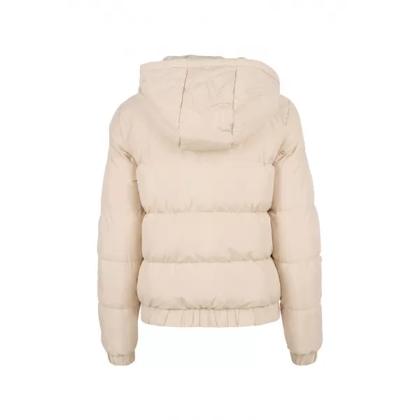  Дамско ватирано яке URBAN CLASSICS TB8714-02903 БЯЛ ПЯСЪК 