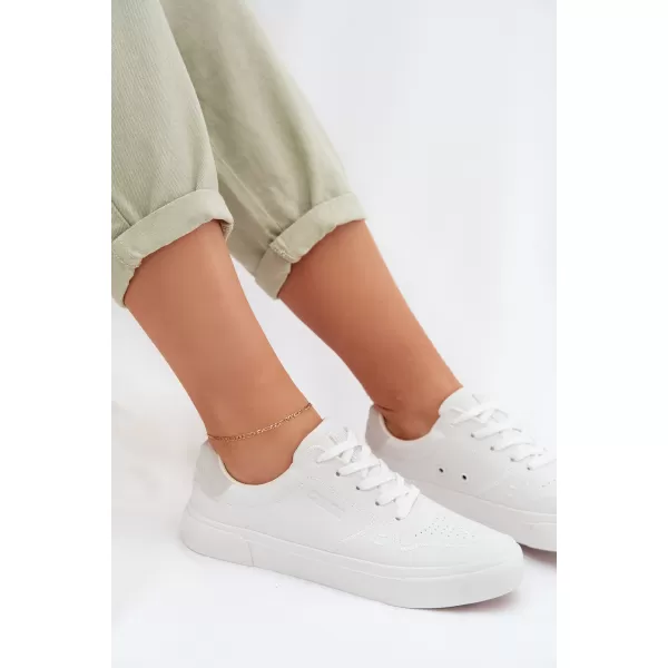  Дамски кецове BIG STAR SHOES TT274008 БЯЛО 