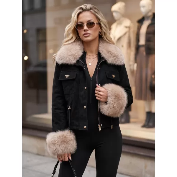  Дамско яке DSTREET TY5703 ЧЕРЕН 