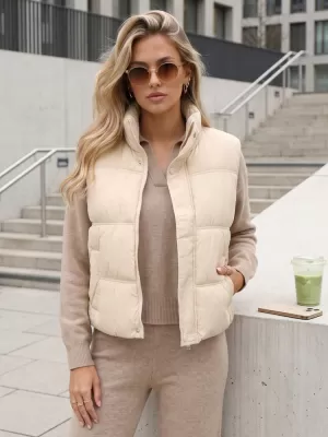 Дамско яке DSTREET TY5726 БЕЖОВО