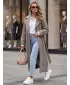 Дамско палто DSTREET NY0774 КАФЯВО