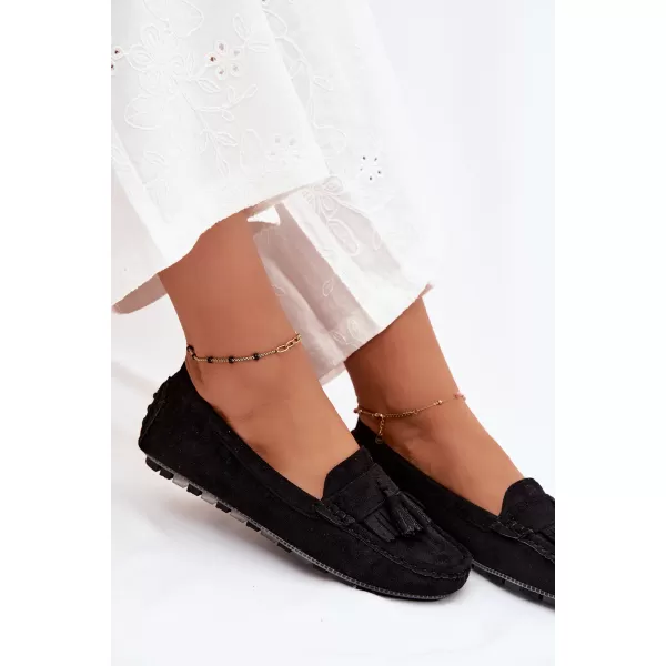  Дамски мокасини BOTO W2551 NERO 
