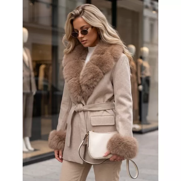 Дамско палто DSTREET TY6078 БЕЖОВО 