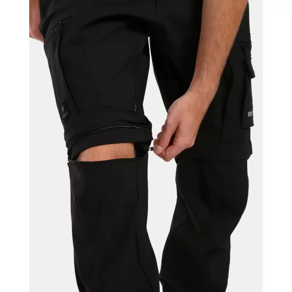  Мъжки панталон KILPI SURVIVOR-M 1M0403KI ЧЕРЕН 