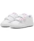Детски кецове PUMA SMASH 3.0 BADGES V INF 397287-07 ПУМА БЯЛА/МАГИЧЕСКА РОЗА