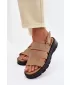 Дамски сандали BIG STAR SHOES TT274482 БЕЖОВО