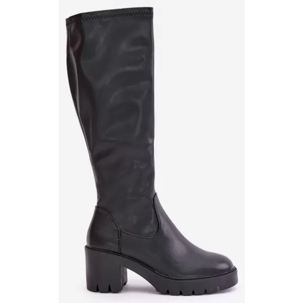  Дамски боти VINCEZA 58332 ЧЕРЕН 