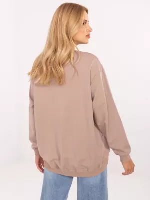 Дамски суичър BASIC FEEL GOOD RV-BL-5185.79P ТЪМНО БЕЖОВО
