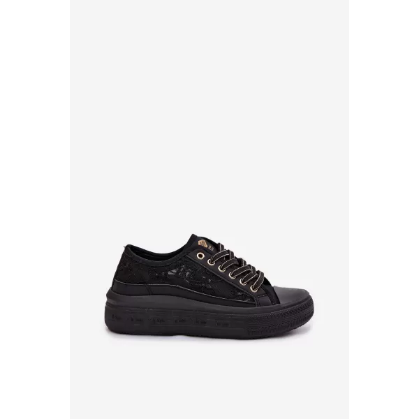  Дамски кецове LEE COOPER LCW-26-44-4479 ЧЕРЕН 