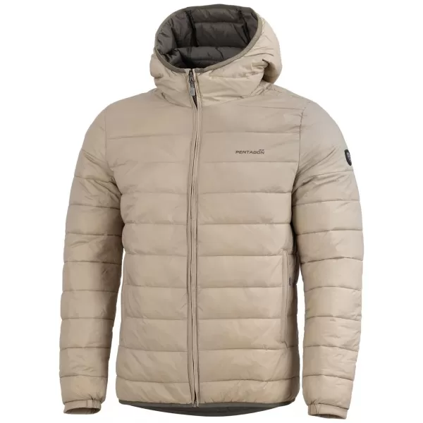  Мъжко палто PENTAGON AURORA 2.0 PUFFER HOODED JACKET K08048-2.0 КАКИ 
