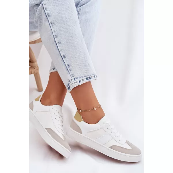  Дамски кецове BIG STAR SHOES TT274767 БЯЛО 