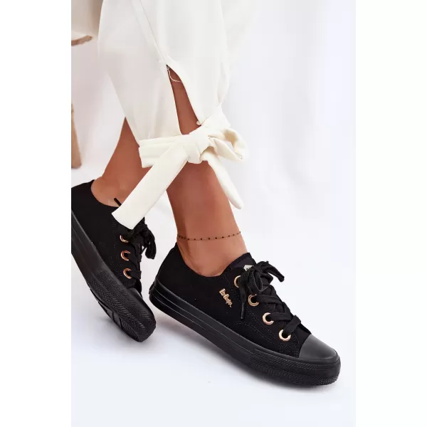  Дамски кецове LEE COOPER LCW-26-02-4069 ЧЕРЕН 