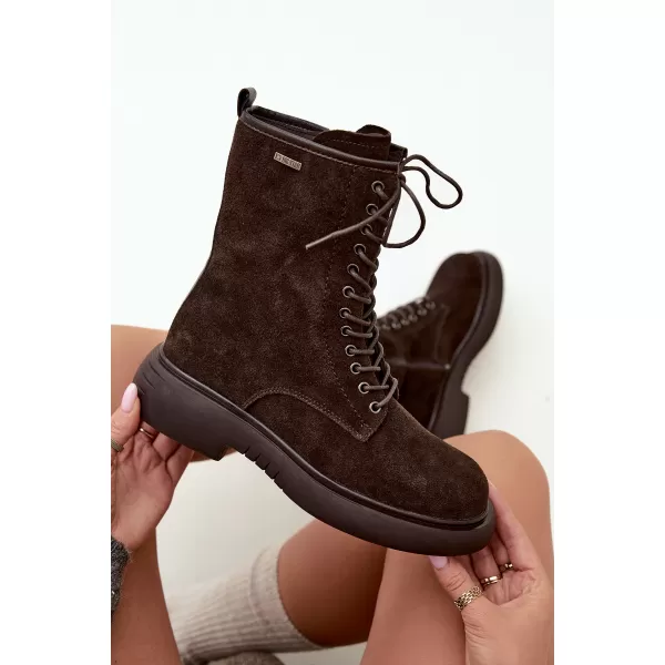 Дамски обувки BIG STAR SHOES UU274612 КАФЯВО/БЕЖОВО 