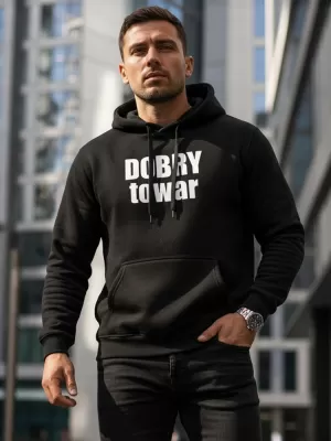 Мъжки суичър DSTREET NX0018B-BK ЧЕРЕН