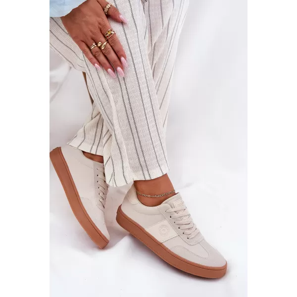  Дамски кецове BIG STAR SHOES RR274806 БЕЖОВО 
