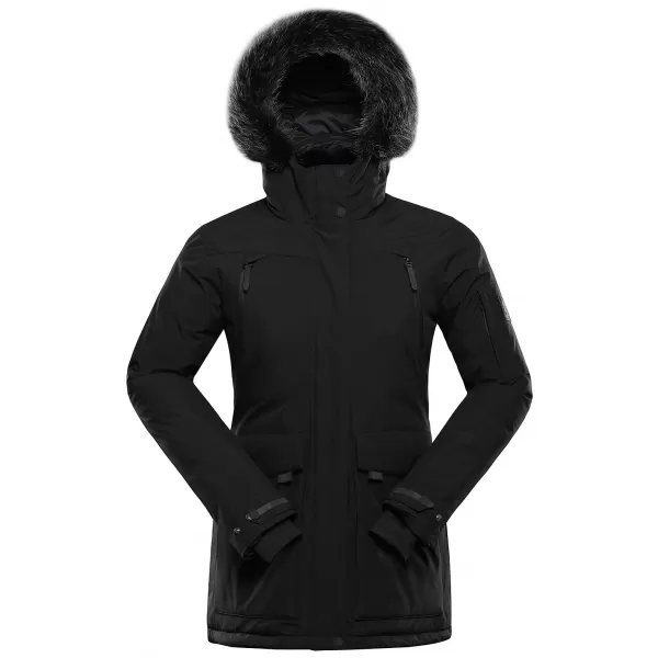  Дамско зимно яке ALPINE PRO WERDA 3 ЧЕРЕН 