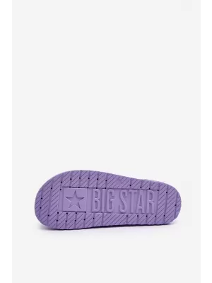 Дамски чехли BIG STAR SHOES LL274426 ВИОЛЕТОВО