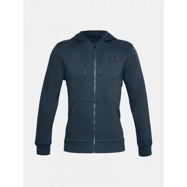  Мъжки суичър UNDER ARMOUR RIVAL FLEECE AMP FZ HD 1357113-467 СИНЬО 