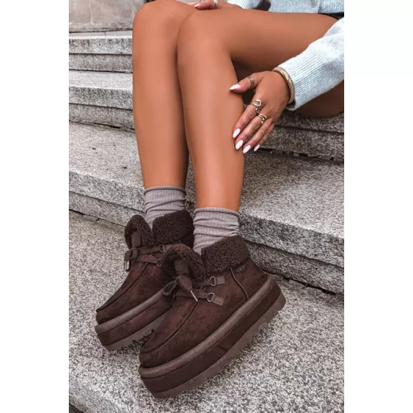  Дамски обувки BIG STAR SHOES UU274214 КАФЯВИ/БЕЖОВИ СЕНКИ 