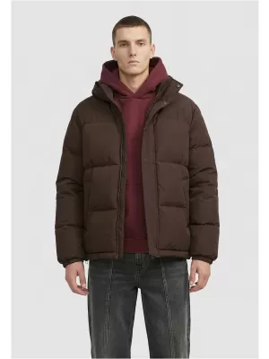Мъжко ватирано яке URBAN CLASSICS TB8703-21219 ТОПЛО КАФЯВО