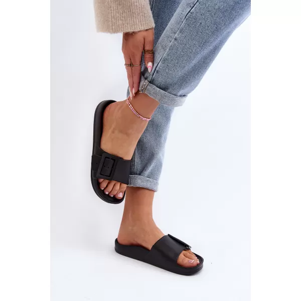  Дамски чехли BIG STAR SHOES FF274A389 ЧЕРЕН 
