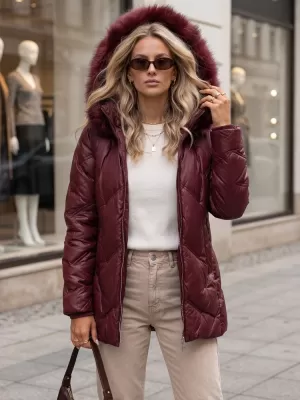 Дамско яке DSTREET TY5813 БОРДО