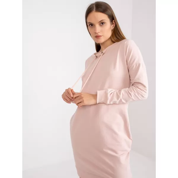  Рокля BASIC FEEL GOOD AP-SK-A-006.73 ЯРКО РОЗОВО 