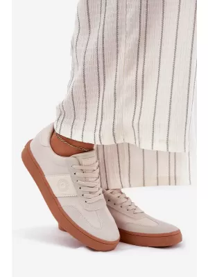 Дамски кецове BIG STAR SHOES RR274806 БЕЖОВО