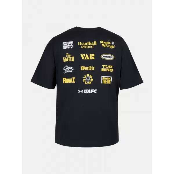  Мъжка тениска UNDER ARMOUR M GFB MULTI COLOR HWT SS 6010362-001 ЧЕРЕН 
