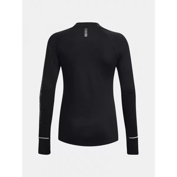  Дамска тениска UNDER ARMOUR UA OUTRUN THE COLD LS 1373208-001 ЧЕРЕН 