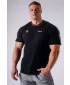 Мъжки тениски NEBBIA OLYMPIA MUSCLE COVER 942 ЧЕРЕН