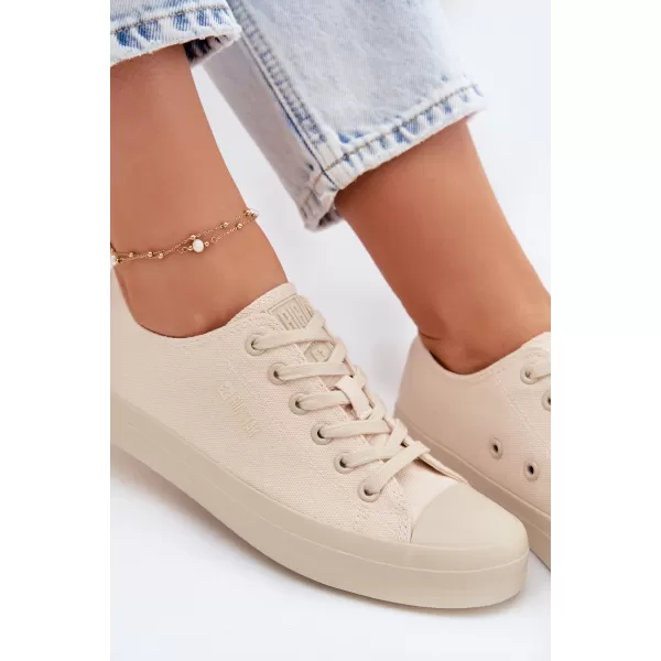  Дамски кецове BIG STAR SHOES TT274121 БЕЖОВО 
