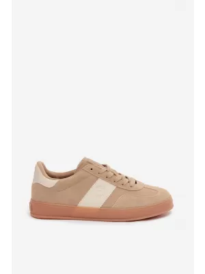Дамски кецове BIG STAR SHOES UU274009 БЕЖОВО