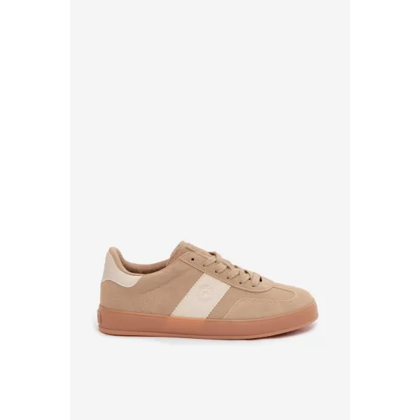  Дамски кецове BIG STAR SHOES UU274009 БЕЖОВО 