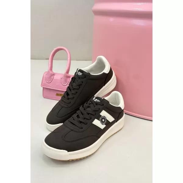  Дамски кецове BIG STAR SHOES UU274024 КАФЯВО/БЕЖОВО 
