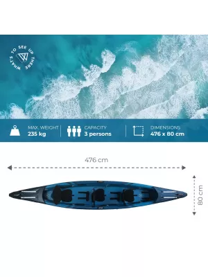 Каяк WATTSUP Torpedo 3 НЕОПРЕДЕЛЕН