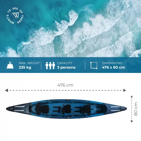  Каяк WATTSUP Torpedo 3 НЕОПРЕДЕЛЕН 