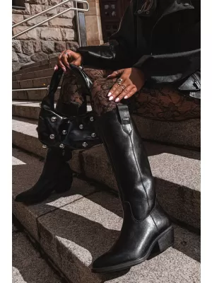 Дамски боти BIG STAR SHOES UU274521 ЧЕРЕН