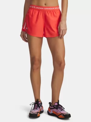 Дамски шорти UNDER ARMOUR TECH PLAY UP SHORTS 1389882-690 ЧЕРВЕНО
