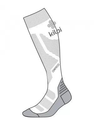 Чорапи KILPI COMPRESS-U 1U0875KI БЯЛО