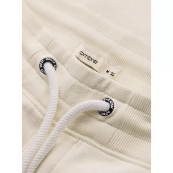  Мъжки спортен панталон OMBRE OM-PABS-0305 СМЕТАНА 