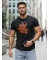 Мъжка тениска DSTREET RX5368 ЧЕРЕН