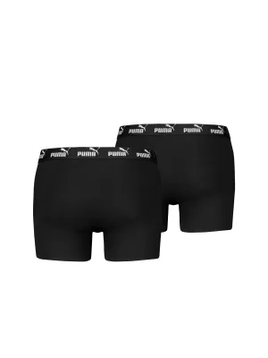 Мъжки боксерки PUMA ELEMENTS MEN BASIC BOXERS 2P 93875309 ЧЕРЕН
