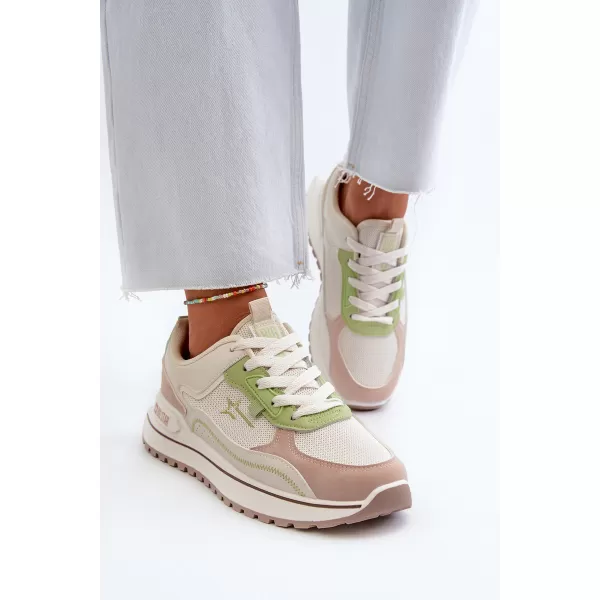  Дамски кецове BIG STAR SHOES NN274A091 БЕЖОВО 