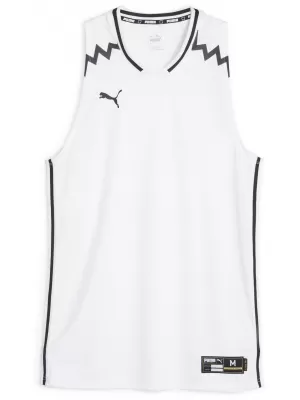 Мъжко трико PUMA HOOPS TEAM GAME JERSEY 676628-02 БЯЛА ПУМА