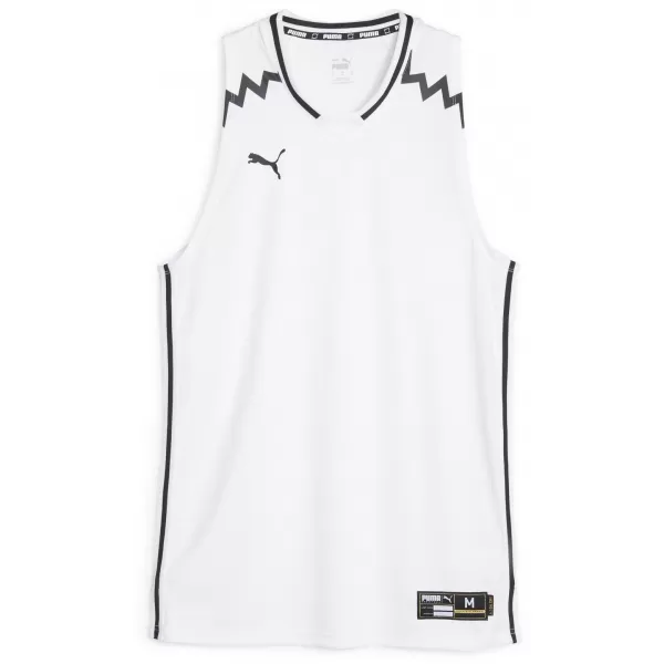  Мъжко трико PUMA HOOPS TEAM GAME JERSEY 676628-02 БЯЛА ПУМА 