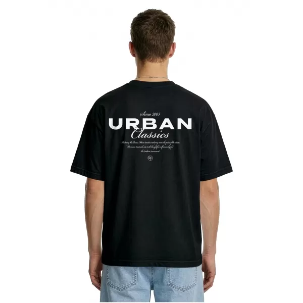  Мъжка тениска URBAN CLASSICS TB8665 ЧЕРЕН 