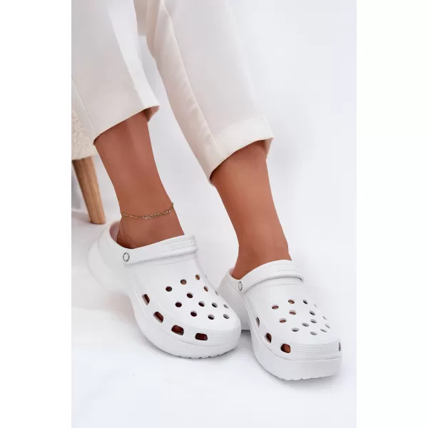  Дамски чехли BIG STAR SHOES RR274A119 БЯЛО 